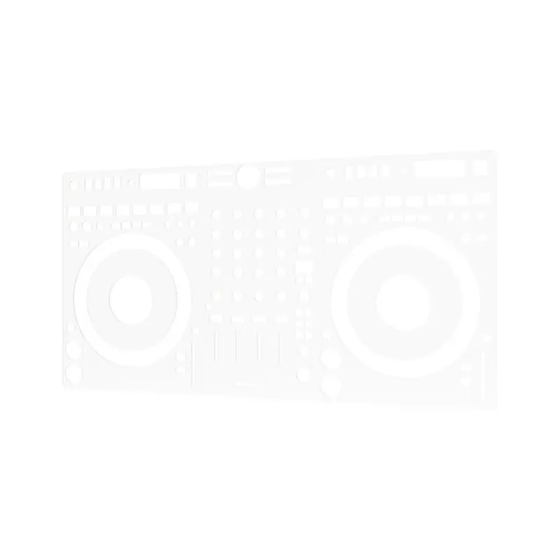 DJ Skin AlphaTheta DDJ GRV6 Transparent Protector Skin - Image 2