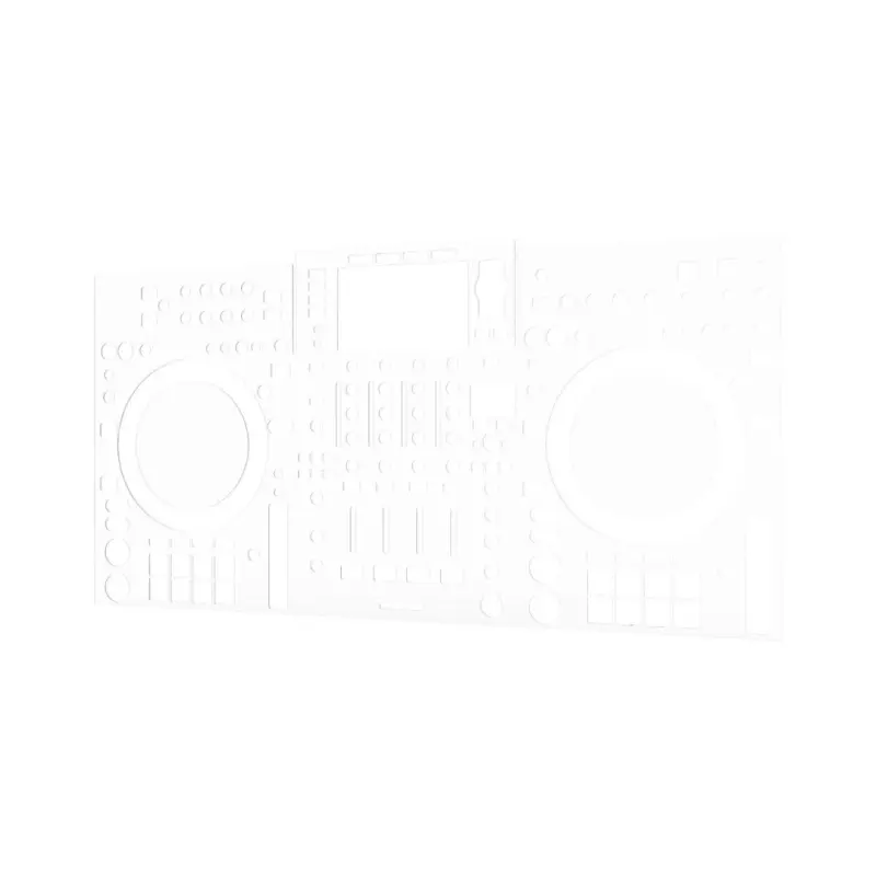 DJ Skin Pioneer DJ XDJ-XZ Transparent Protector Skin - Image 2