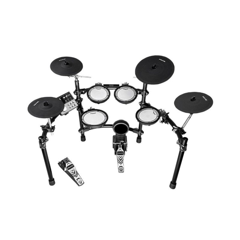 NUX DM-7 Digital Electronic Drum Set with 5 Mesh-Head Pieces - Image 2