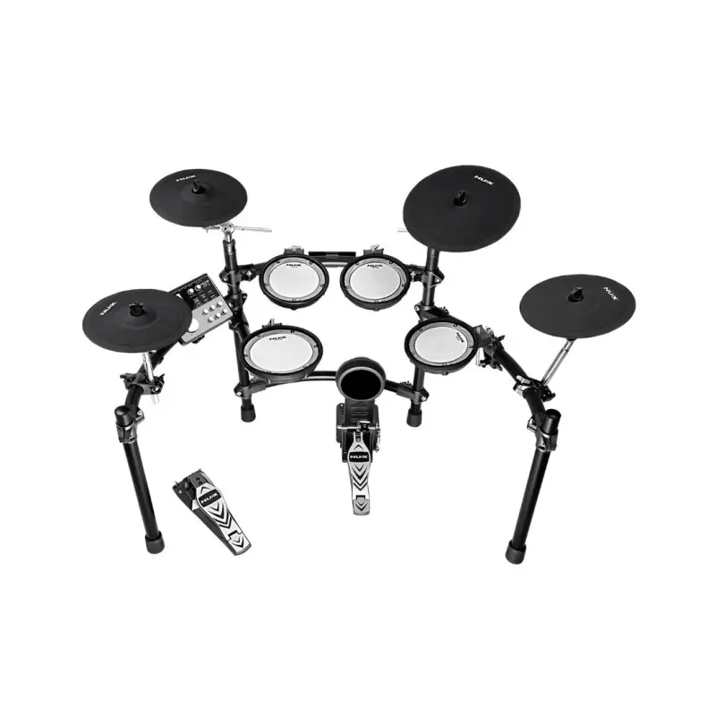 NUX DM-7 Digital Electronic Drum Set with 5 Mesh-Head Pieces - Image 2