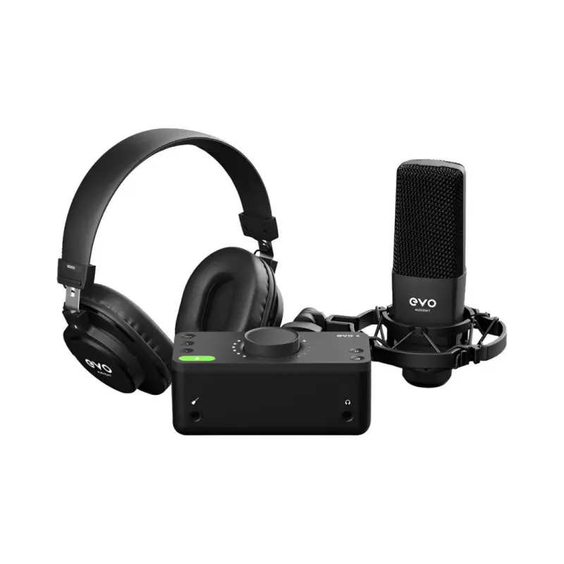 Audient EVO Start Recording Bundle - Black