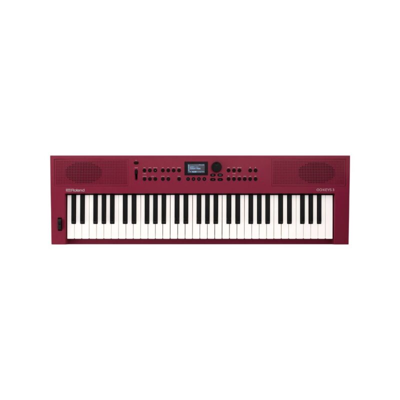 Roland GO:KEYS 3 61-Key Portable Keyboard (Dark Red)