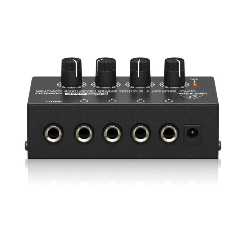 Behringer MicroAMP HA400 4-Channel Stereo Headphone Amplifier - Image 5