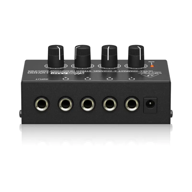Behringer MicroAMP HA400 4-Channel Stereo Headphone Amplifier - Image 5