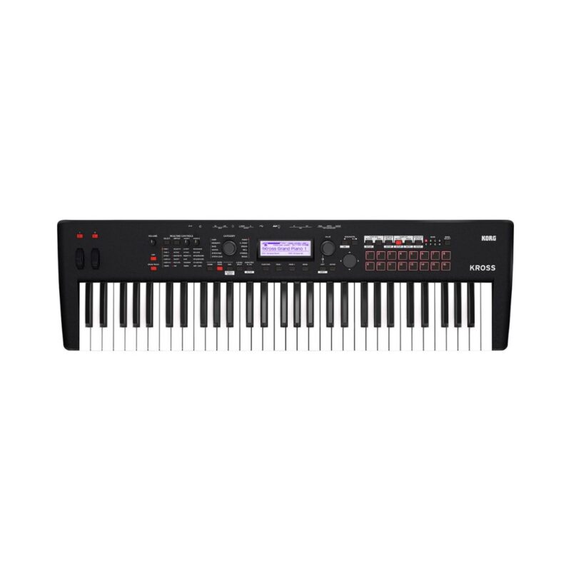 Korg KROSS 2 61-Key Synthesizer Workstation (Super Matte Black)