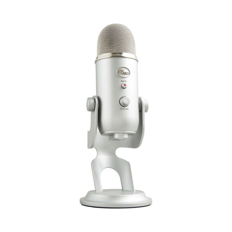 Logitech Blue Yeti Multi-Pattern USB Microphone (Silver)