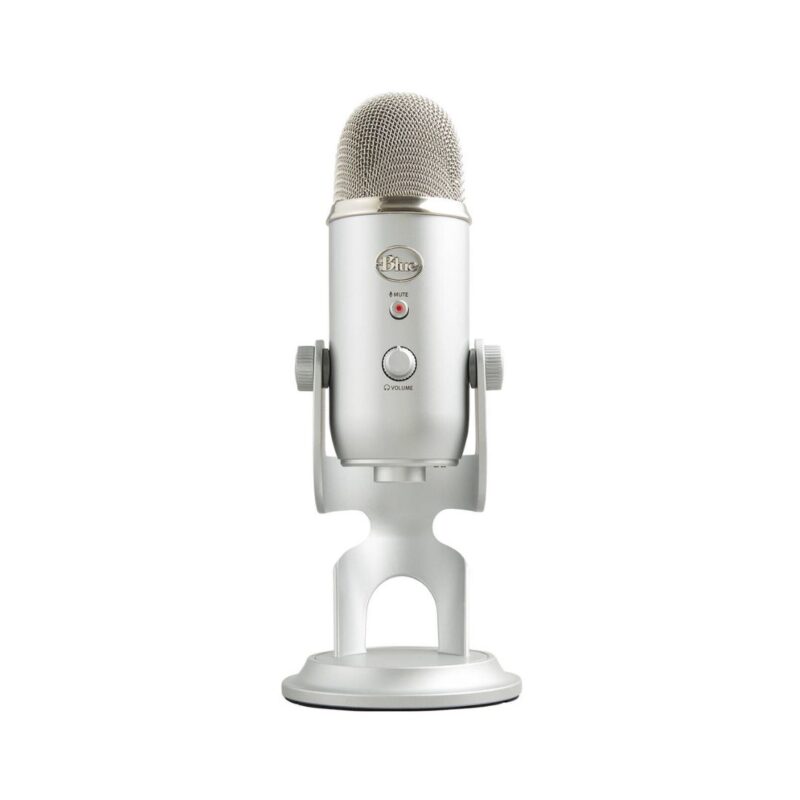 Logitech Blue Yeti Multi-Pattern USB Microphone (Silver) - Image 2