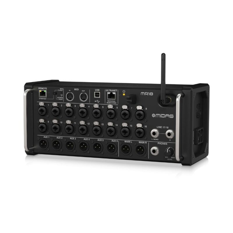 Midas MR18 18-Input Digital Mixer for iPad/Android Tablets - Image 3