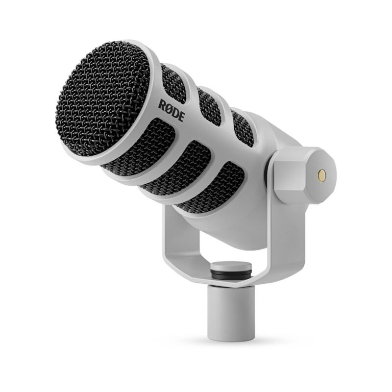 RODE PodMic USB Versatile Dynamic Broadcast Microphone (White)