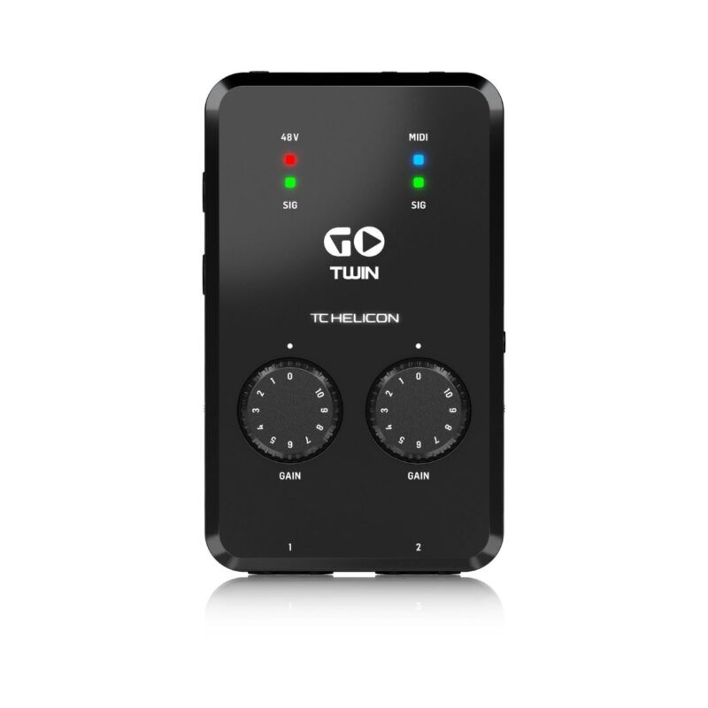 TC Helicon GO TWIN Audio/MIDI Interface for Mobile Devices