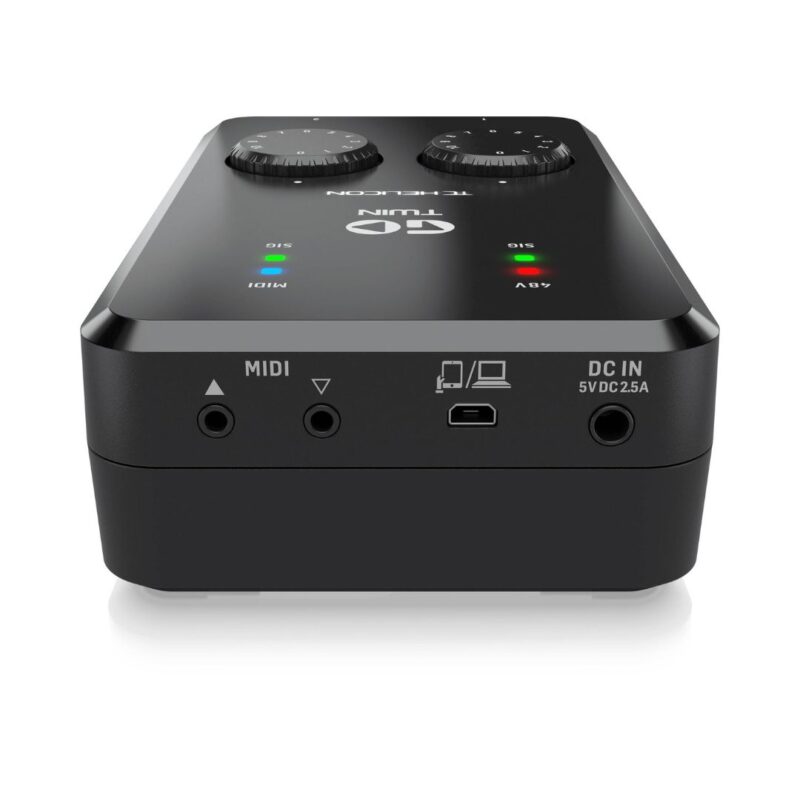 TC Helicon GO TWIN Audio/MIDI Interface for Mobile Devices - Image 4