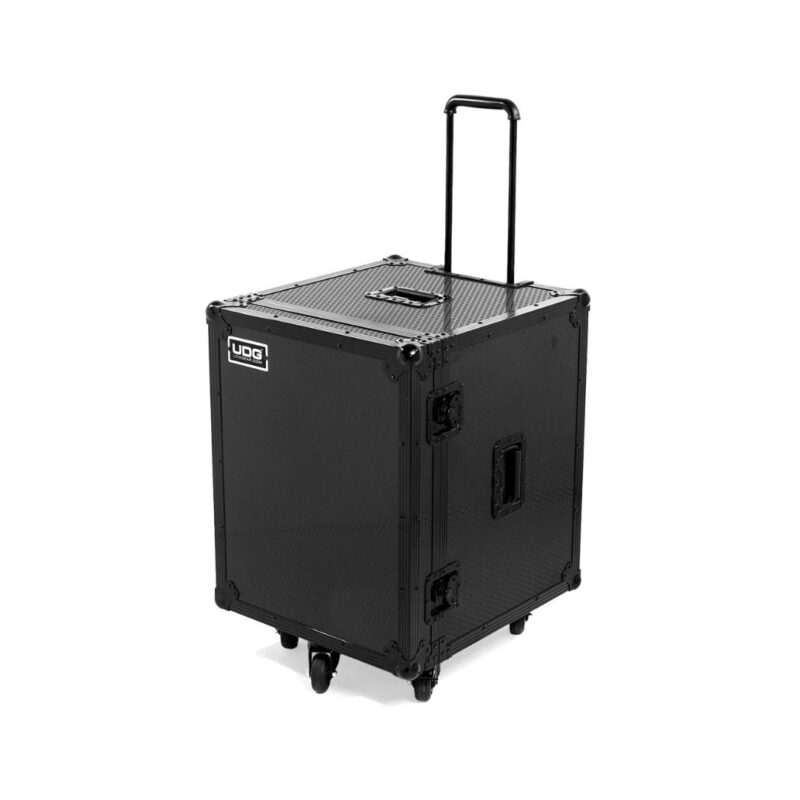 UDG Ultimate Flight Case 4 CDJ/Mixer Black Plus (Trolley & Spinner Wheels) - U91101BL - Image 4