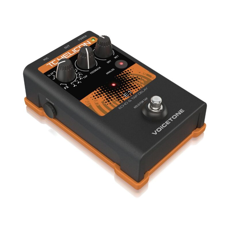 TC Helicon VoiceTone E1 Vocal Echo FX Pedal - Image 2