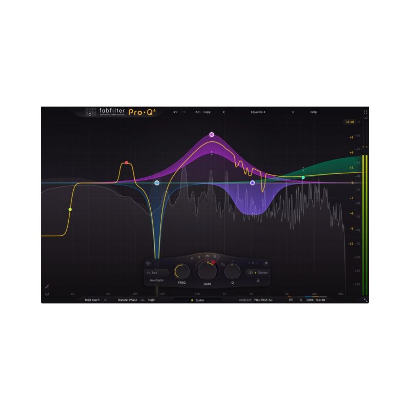 Fabfilter Pro-Q 4 - Mixing & Mastering Plugin | Digital Delivery