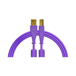 DJTT - Chroma Cables USB A to B Cable - (Purple)