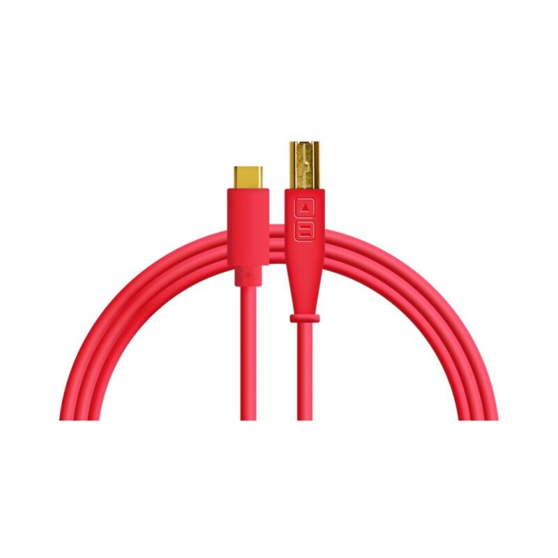 DJTT - Chroma Cables USB C to B - (Red)