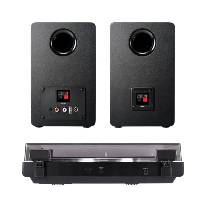 Audio-technica AT-LP60XBTBK Turntable + AT-SP3X Speakers - Image 4