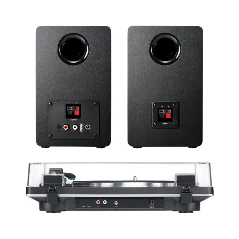 Audio-technica AT-LP70XBTBS Turntable + AT-SP3X Speakers - Image 4