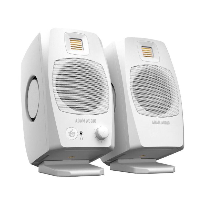 Adam Audio D3V Active Desktop Monitoring System - (White) - Image 2