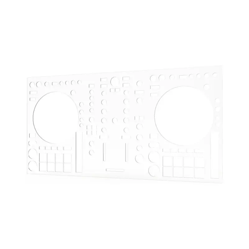 DJ Skin Pioneer DJ DDJ 800 Transparent Protector Skin - Image 2