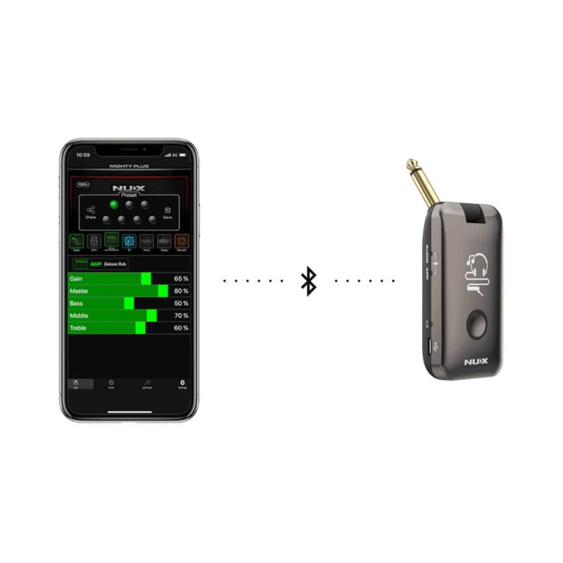 NUX MP-2 Mighty Plug Modeling Bluetooth Earphone Amp - Image 8
