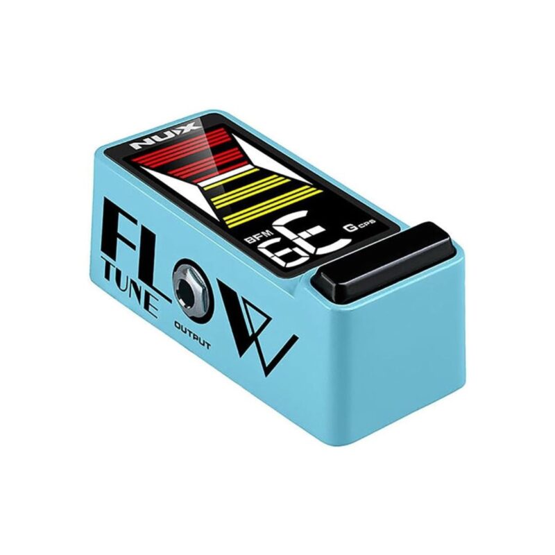 NUX NTU-3 MKII Flow Tune Guitar/Bass Tuner Pedal - Blue - Image 2