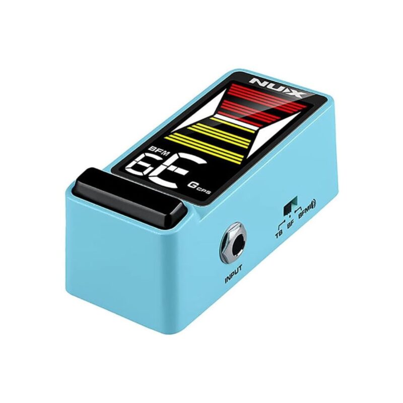 NUX NTU-3 MKII Flow Tune Guitar/Bass Tuner Pedal - Blue - Image 3