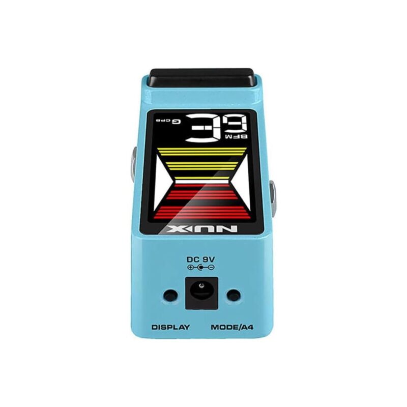 NUX NTU-3 MKII Flow Tune Guitar/Bass Tuner Pedal - Blue - Image 4