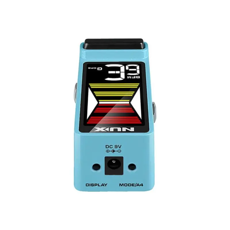 NUX NTU-3 MKII Flow Tune Guitar/Bass Tuner Pedal - Blue - Image 4