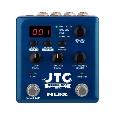 Nux NDL-5 JTC PRO Drum And Loop Dual Switch Effects Pedal