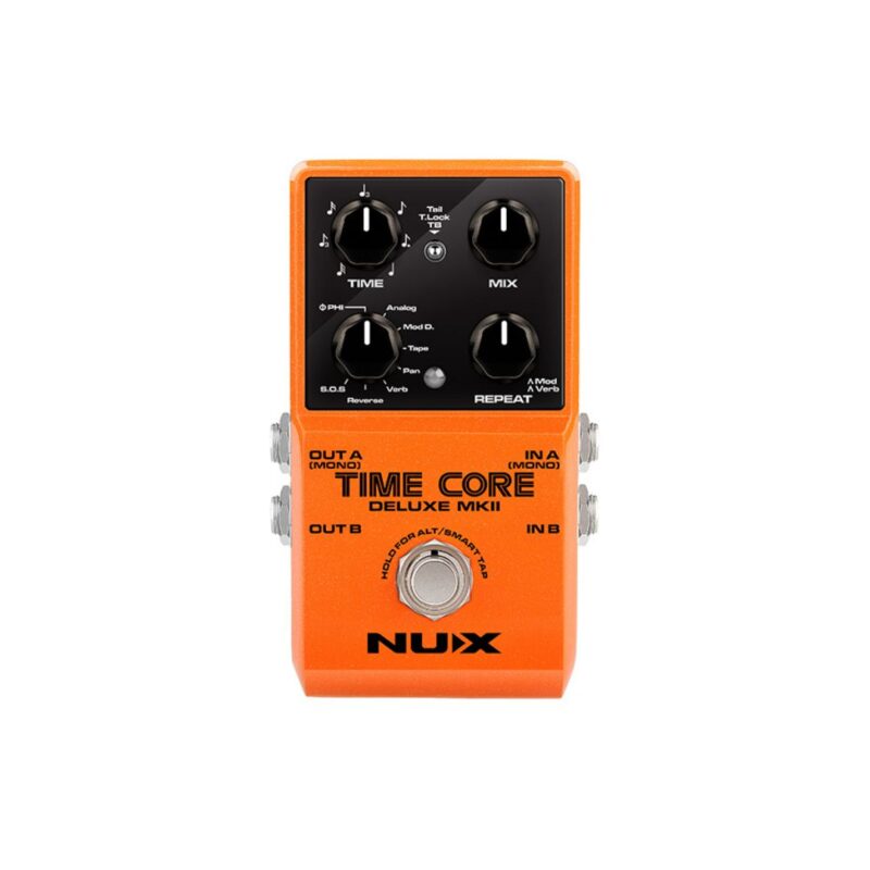 NUX Time Core Deluxe MKII Delay Guitar Effects Pedal