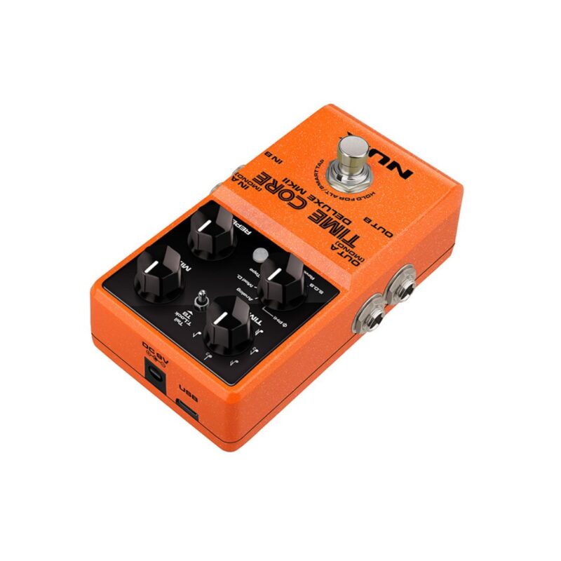 NUX Time Core Deluxe MKII Delay Guitar Effects Pedal - Image 4