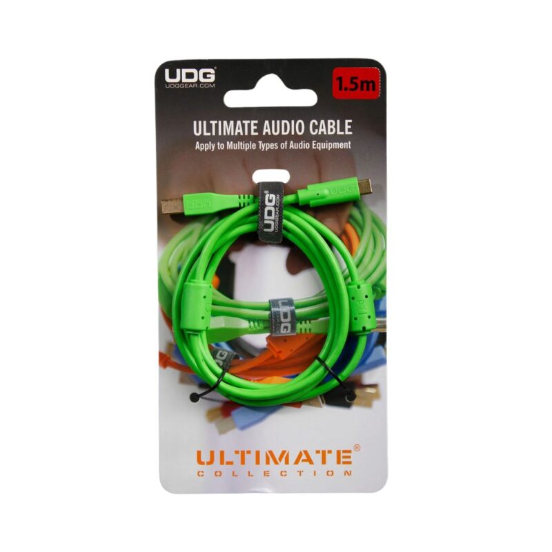 UDG Ultimate USB 2.0 C-B Straight 1.5M Audio Cable - U96001GR - Image 5