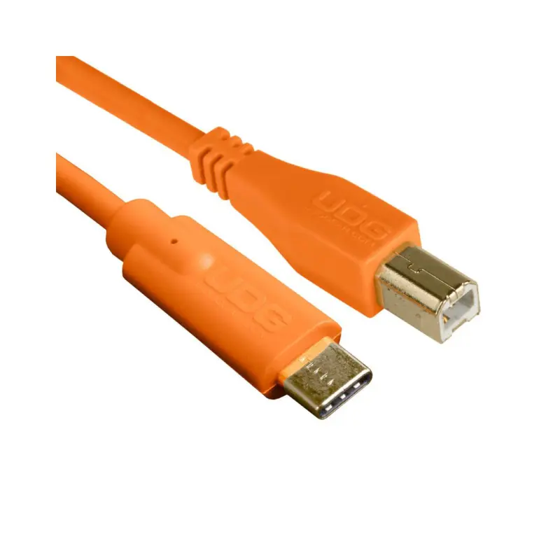 UDG Ultimate USB 2.0 C-B Straight 1.5M Audio Cable - U96001OR - Image 2