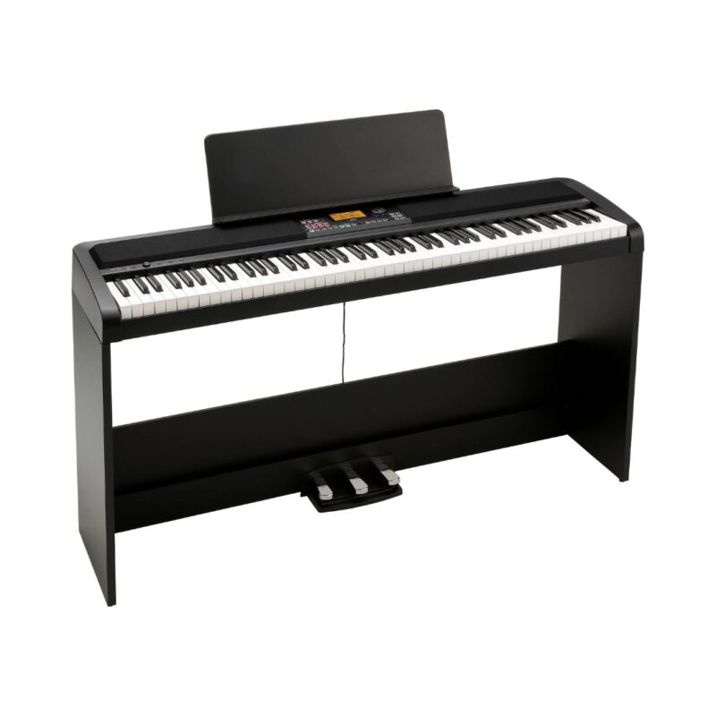 Korg XE20SP Digital Ensemble Piano with Stand and 3-Pedal Unit - Image 4