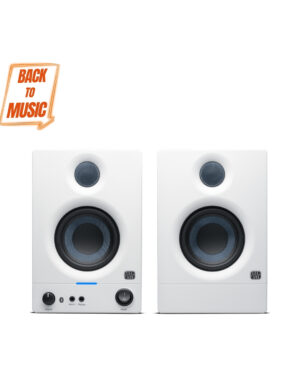 PreSonus Eris E3.5BT 3.5-inch Powered Bluetooth Studio Monitors - 2nd Generation (White)