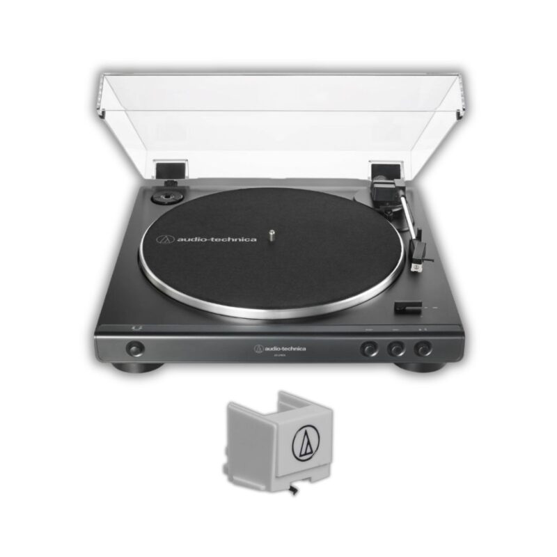 Audio-technica AT-LP60XBK Turntable + ATN3600L Stylus