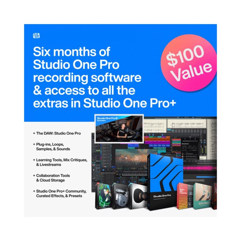 PreSonus AudioBox Go Creator Recording Bundle - Image 7