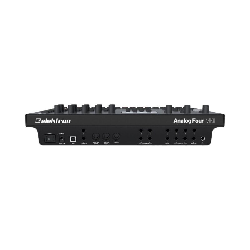 Elektron Analog Four MKII Tabletop Analog Synthesizer (Black) - Image 3