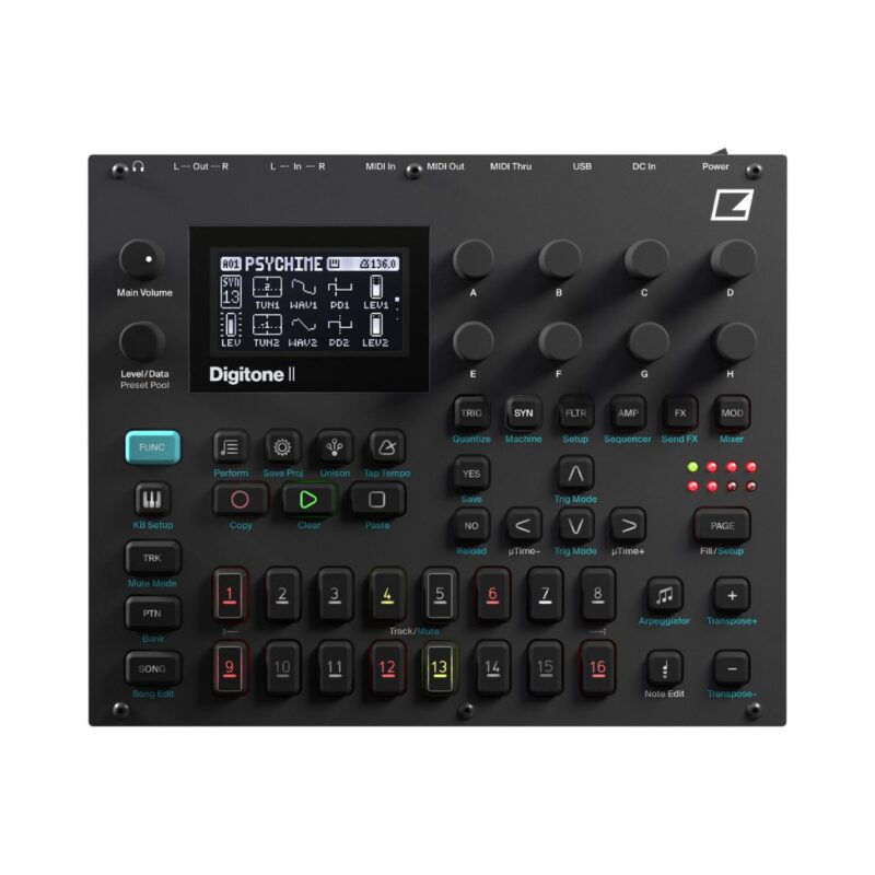 Elektron Digitone II 16-Track Polyphonic Digital Synthesizer