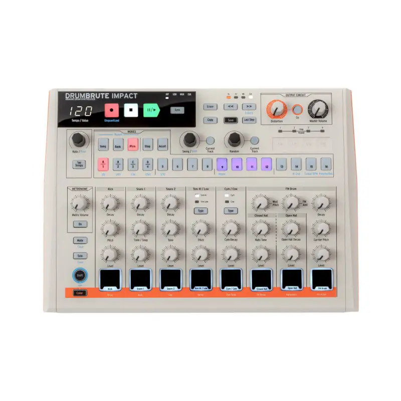 Arturia DrumBrute Impact 1984 Analog Drum Machine - DJ Corner