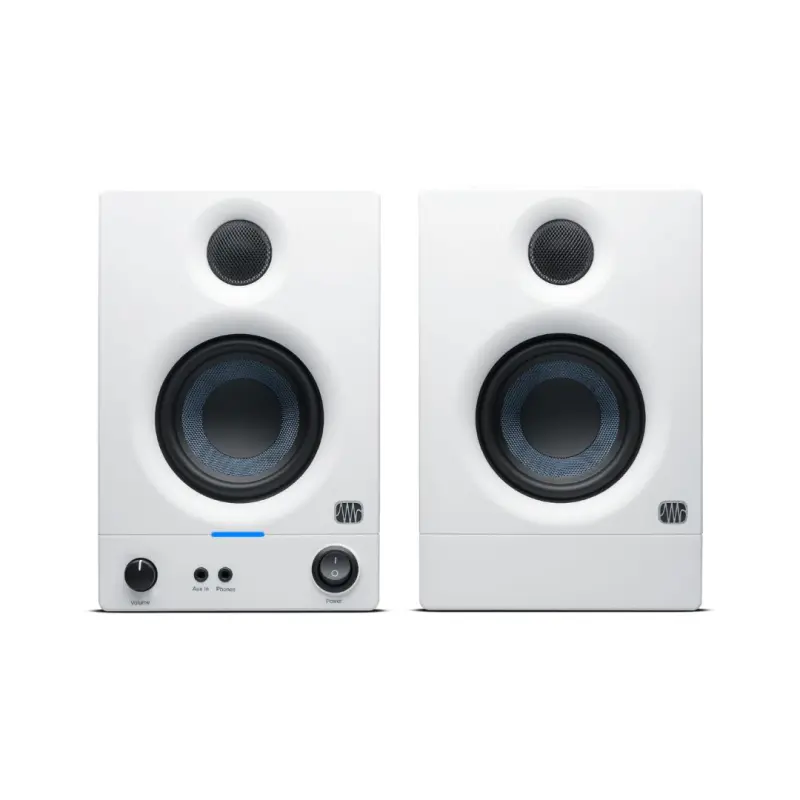 PreSonus Eris E3.5 3.5-inch Powered Studio Monitors - 2nd Generation (White)