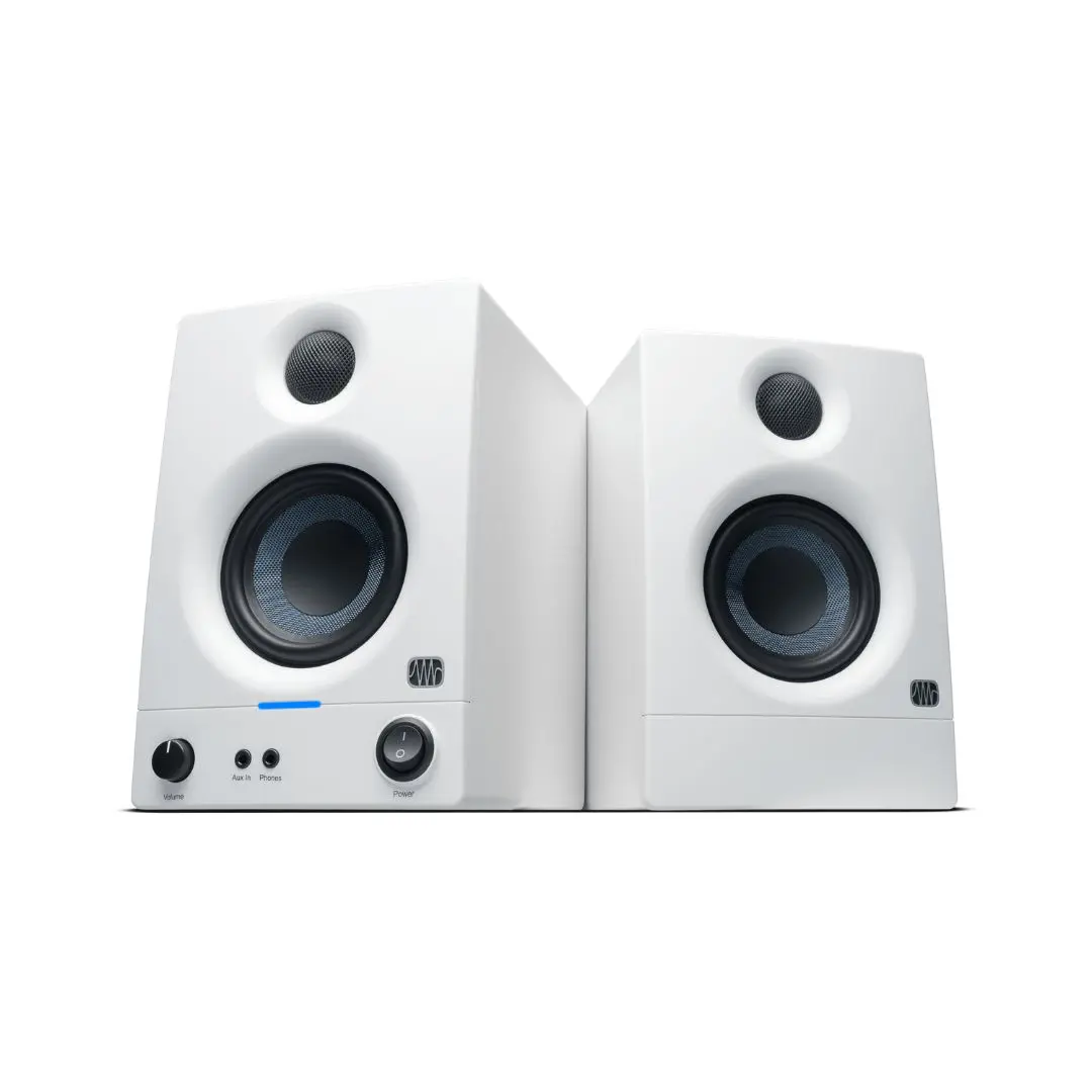 PreSonus Eris E3.5 2nd Gen 3.5-inch Studio Monitors (White) - Image 3