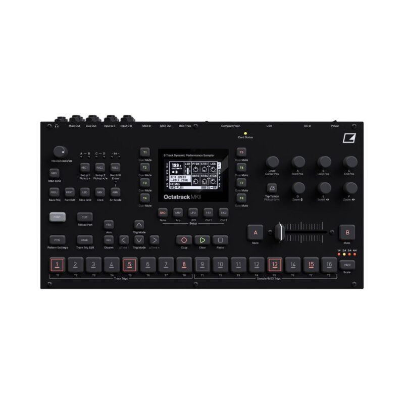 Elektron Octatrack MKII Dynamic Performance Sampler (Black)