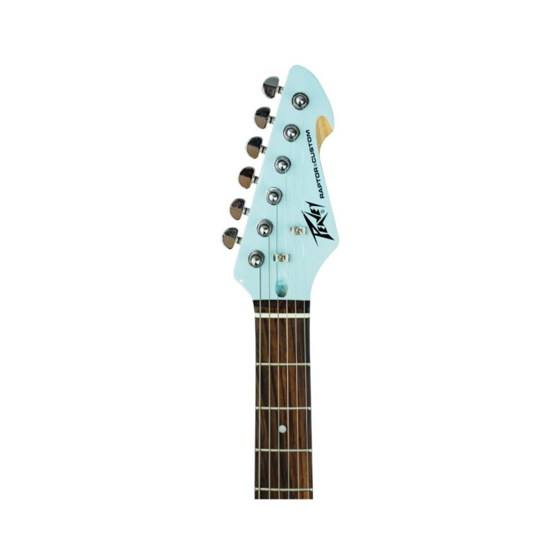 Peavey Raptor® Custom Columbia Blue Electric Guitar - Image 4