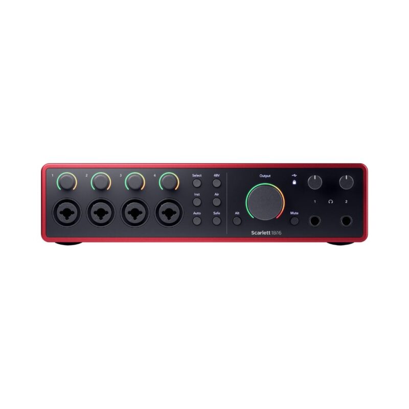 Focusrite Scarlett 18i16 USB-C Audio Interface (4th Generation)