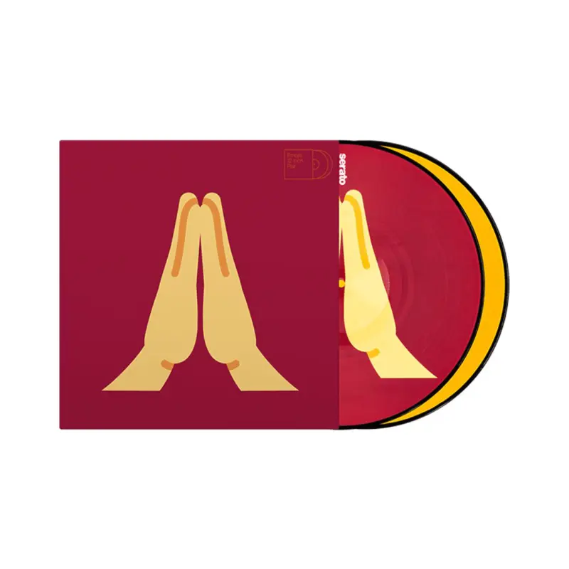 Serato 12" Control Vinyl Emoji Series Hand - Pair - SCV-PS-EMJ-1