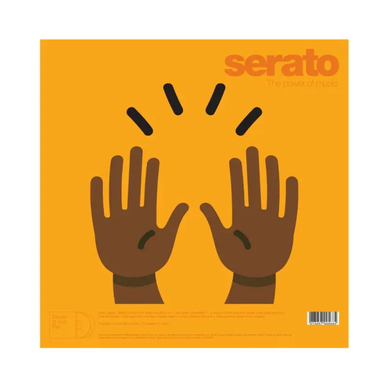 Serato 12" Control Vinyl Emoji Series Hand - Pair - SCV-PS-EMJ-1 - Image 4