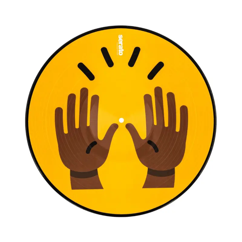 Serato 12" Control Vinyl Emoji Series Hand - Pair - SCV-PS-EMJ-1 - Image 6