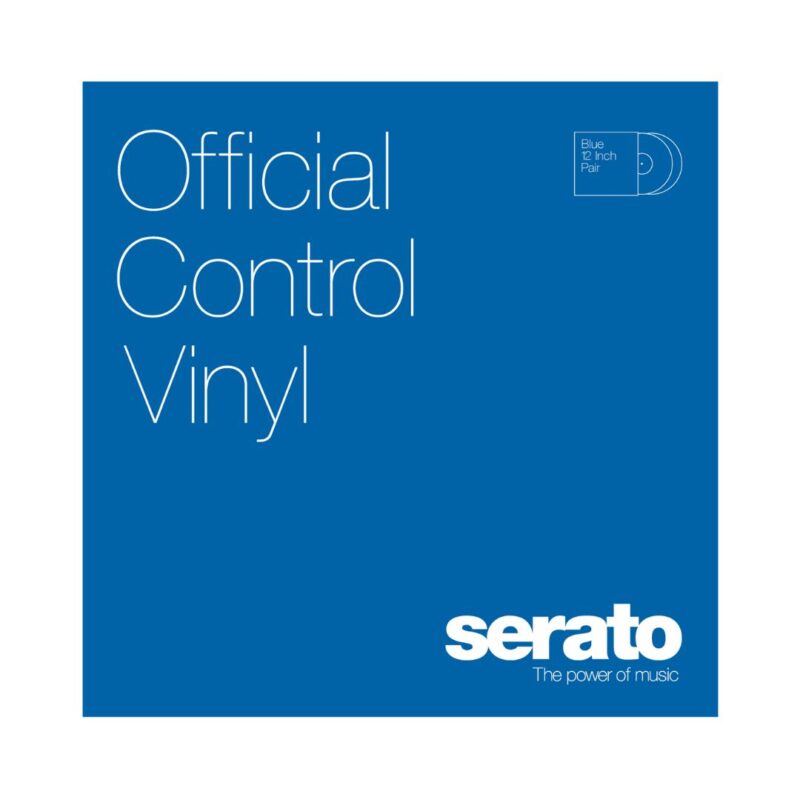 Serato 12" Control Vinyl Performance Series Blue (Pair) - Image 2